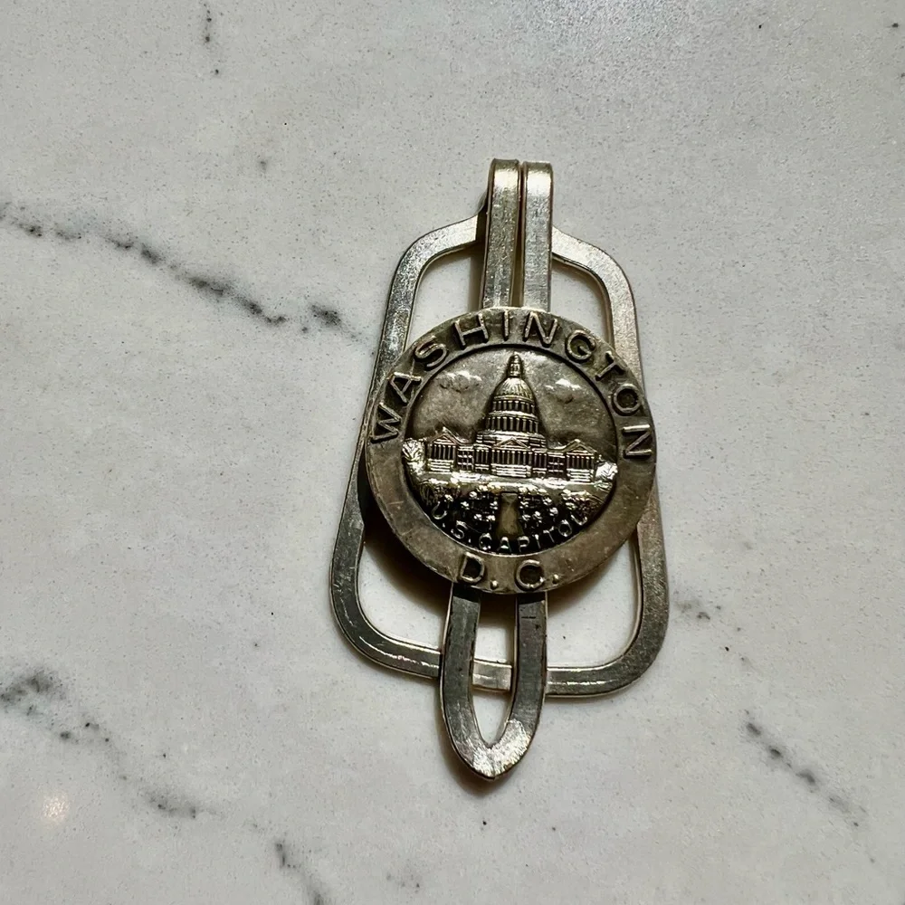 Vintage Washington DC money clip